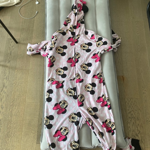 Pink Minnie Mouse Onesie - Picture 1 of 1